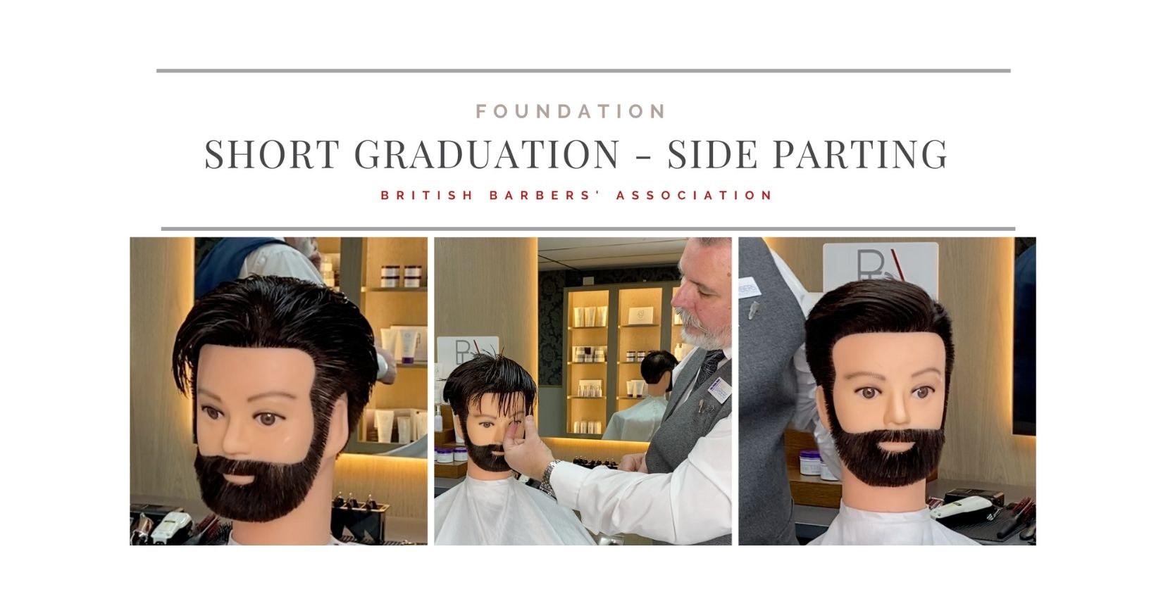 Foundation Short Graduation - Side Parting